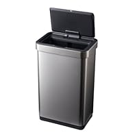 Amazon.co.jp: EKO ゴミ箱 自動開閉 ホライゾンセンサービン シルバー